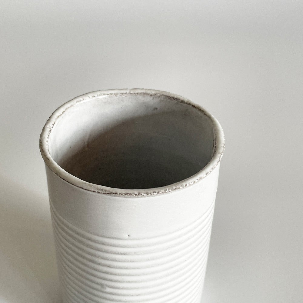 アスティエ・ド・ヴィラット Astier de Villatte コンセルブ Conserve トールミニフラワーベース H9.5cm フランス 定価¥19,140- ■