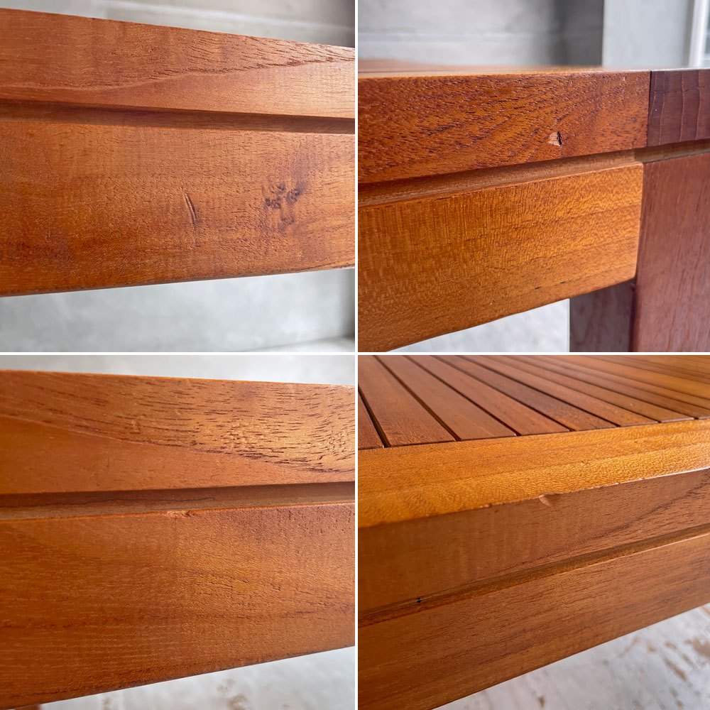 イスタナテラス ISTANA TERRACE レクタングラー テーブル Rectangular Table 160 ダイニングテーブル ガーデンテーブル 屋外使用可 アジアンチーク無垢材 定価￥250,800円