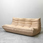 リーンロゼ ligne roset トーゴ TOGO 3シーターソファ Lランク Ultrasuede HP Shell Beige ミッシェル・デュカロワ Michel Ducaroy フランス家具 ●