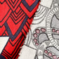 マリメッコ marimekko クーシコッサ Kuusikosssa もみの木 ファブリック 赤 マルチカラー 146×143cm Maija Louekari フィンランド 北欧雑貨 ■