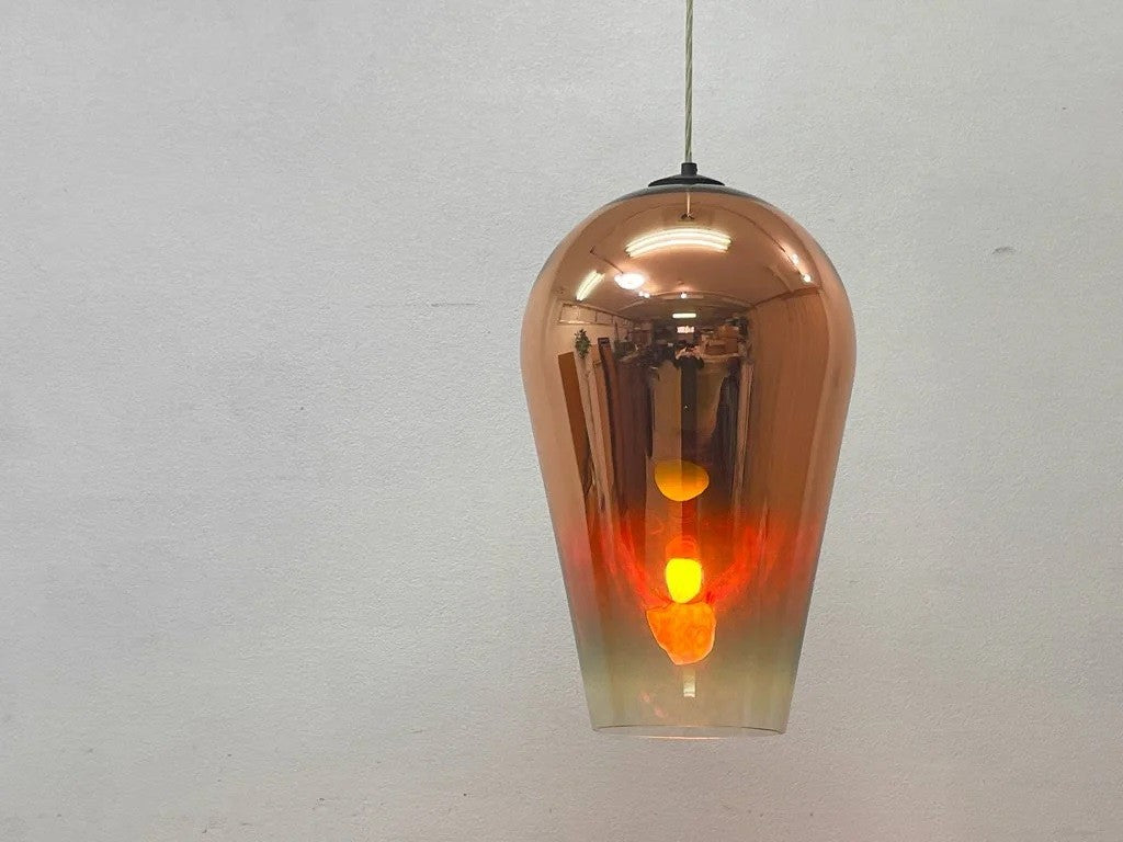 トムディクソン Tom Dixon フェイド ペンダントライト Fade Pendant コッパー色 廃番 定価115,500円 箱付 展示美品 ●