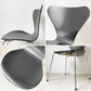 フリッツハンセン Fritz Hansen セブンチェア ダイニングチェア ブラック ラッカー再塗装 アルネ・ヤコブセン デンマーク スタッキングチェア 北欧家具 ★