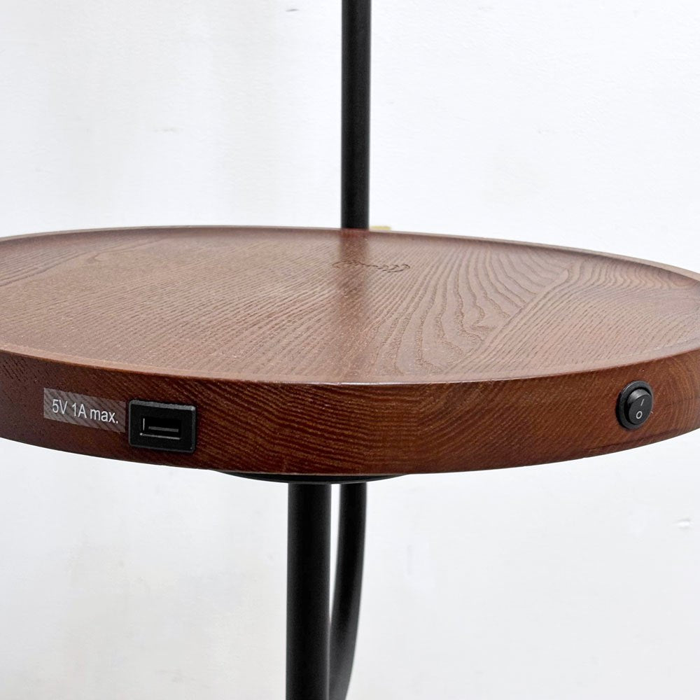 ジャーナルスタンダードファニチャー journal standard Furniture j.s.f エウレカ フロアランプ EUREKA FLOOR LAMP サイドテーブル 充電機能 モダンスタイル ●