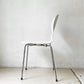 フリッツハンセン Fritz Hansen アントチェア アリンコチェア 4本脚 カラードアッシュ ホワイト アルネ・ヤコブセン デンマーク 北欧家具 ★