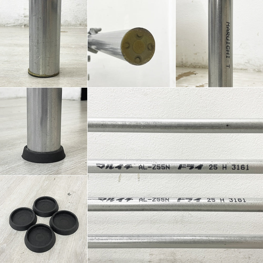 インダストリアルスタイル 単管 ベンチ ラック パイプ 鋼製電線管 工業系 店舗什器 パイプ家具 ●