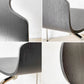 フリッツハンセン Fritz Hansen アントチェア アリンコチェア 4本脚 カラードアッシュ ブラック アルネ・ヤコブセン デンマーク 北欧家具 ★