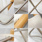 ニーチェア エックス NY chair X フォールディングチェア オットマン付 ホワイト×ナチュラル 折り畳みチェア 新居猛 藤栄 MoMA ●