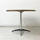 インダストリアルデザイン  Industrial design カフェテーブル ダイニングテーブル ラウンド天板 無垢集成材 Φ90cm ●