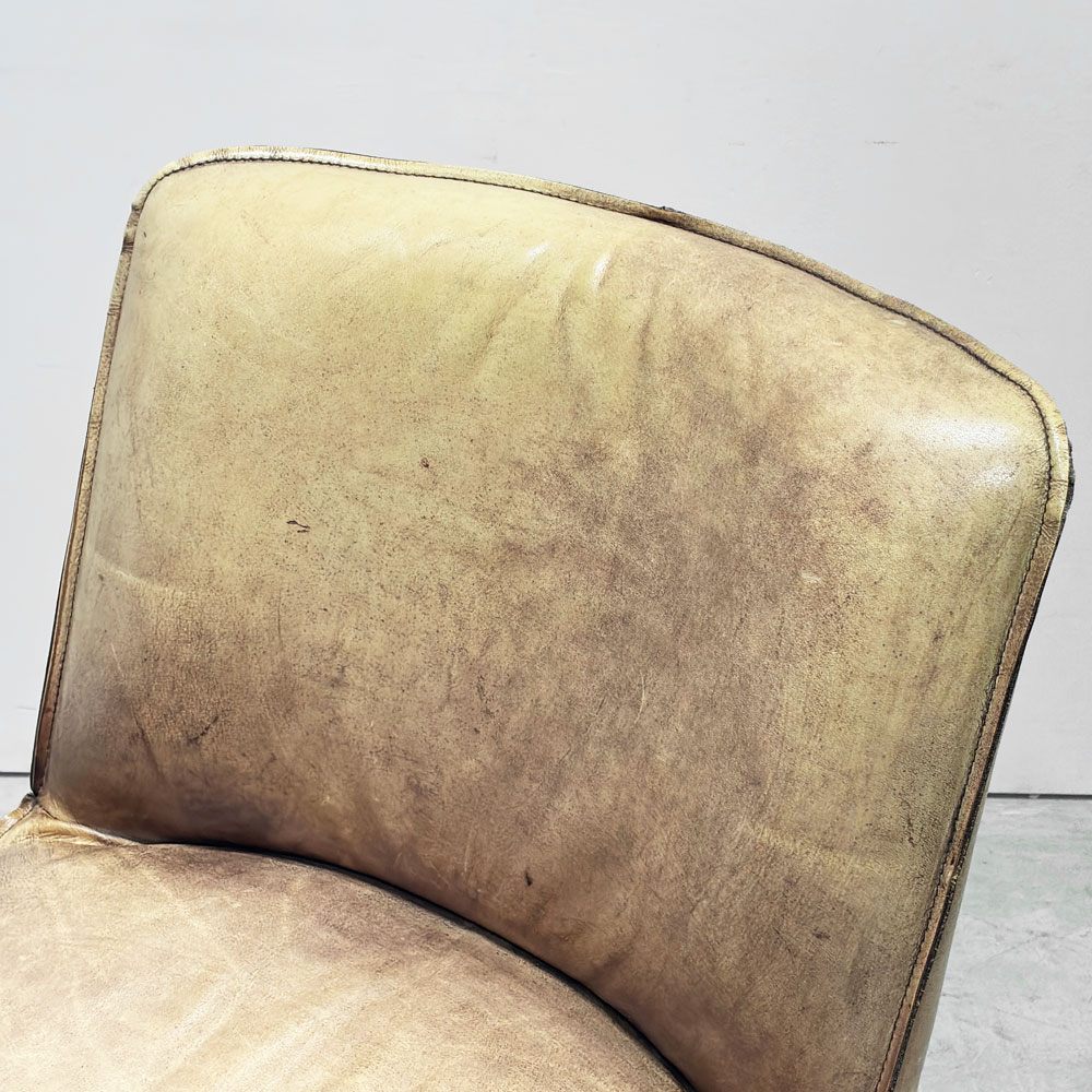 ダルトン DULTON ランディーチェア Randy Chair 本革 レザー ラウンジチェア アームチェア ビンテージスタイル ●