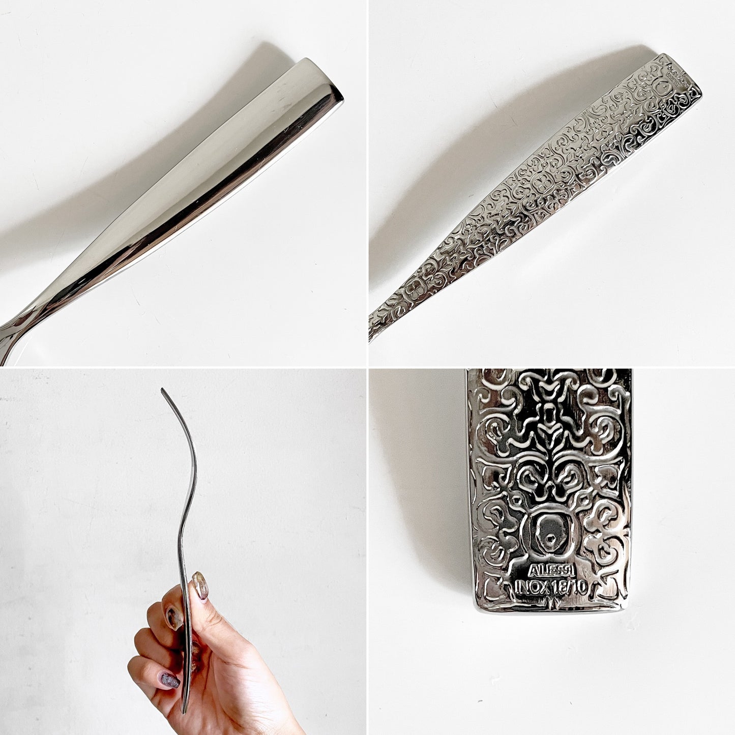 アレッシィ ALESSI ドレスド Dressed カトラリー ナイフ・フォーク・スプーン セット Marcel Wanders イタリア B ■
