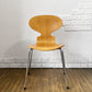 フリッツハンセン Fritz Hansen 3101 アリンコチェア アントチェア 4本脚 ナチュラルビーチ ラッカー仕上げ フェルトグライズ アルネ・ヤコブセン C ◎