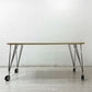 カルテル Kartell マックステーブル MAX TABLE ホワイト ミーティングテーブル キャスター付 フェルーチョ・ラヴィアーニ Ferruccio Laviani イタリア ●