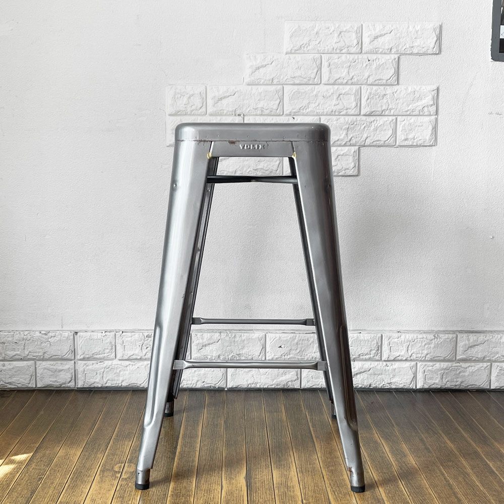トリックス TOLIX Hスツール H-STOOL H75 ロースチール フランス インダストリアルスタイル カフェスタイル ◎