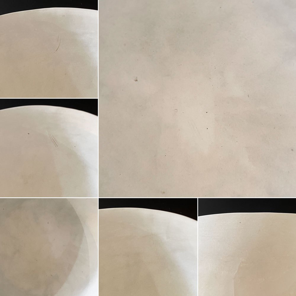 内田鋼一 Kouichi Uchida ホワイトボウル White Bowl 碗 マット釉 Φ12cm サインあり 現代作家 ◎