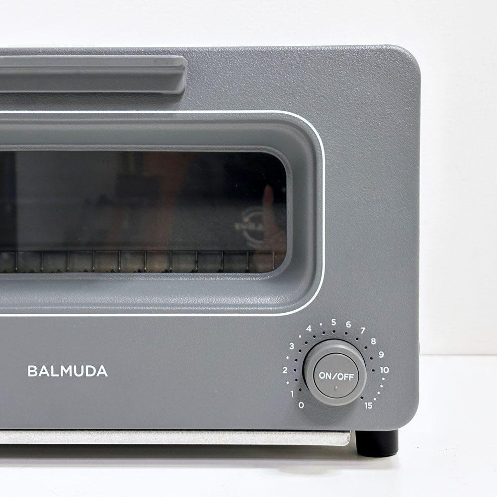 バルミューダ BALMUDA ザ・トースター The Toaster K11A スチームオーブントースター グレー 2023年製 取扱説明書付 ●
