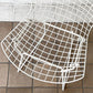 ノル Knoll 420 サイドチェア ワイヤーチェア ホワイト ハリー・ベルトイア Harry Bertoia ミッドセンチュリー 名作椅子 ◇
