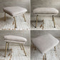 ウエストエルム West Elm ロワン ROWAN ラウンジチェア イージーチェア＆オットマン ベージュ系 ファブリック モダンデザイン ♪