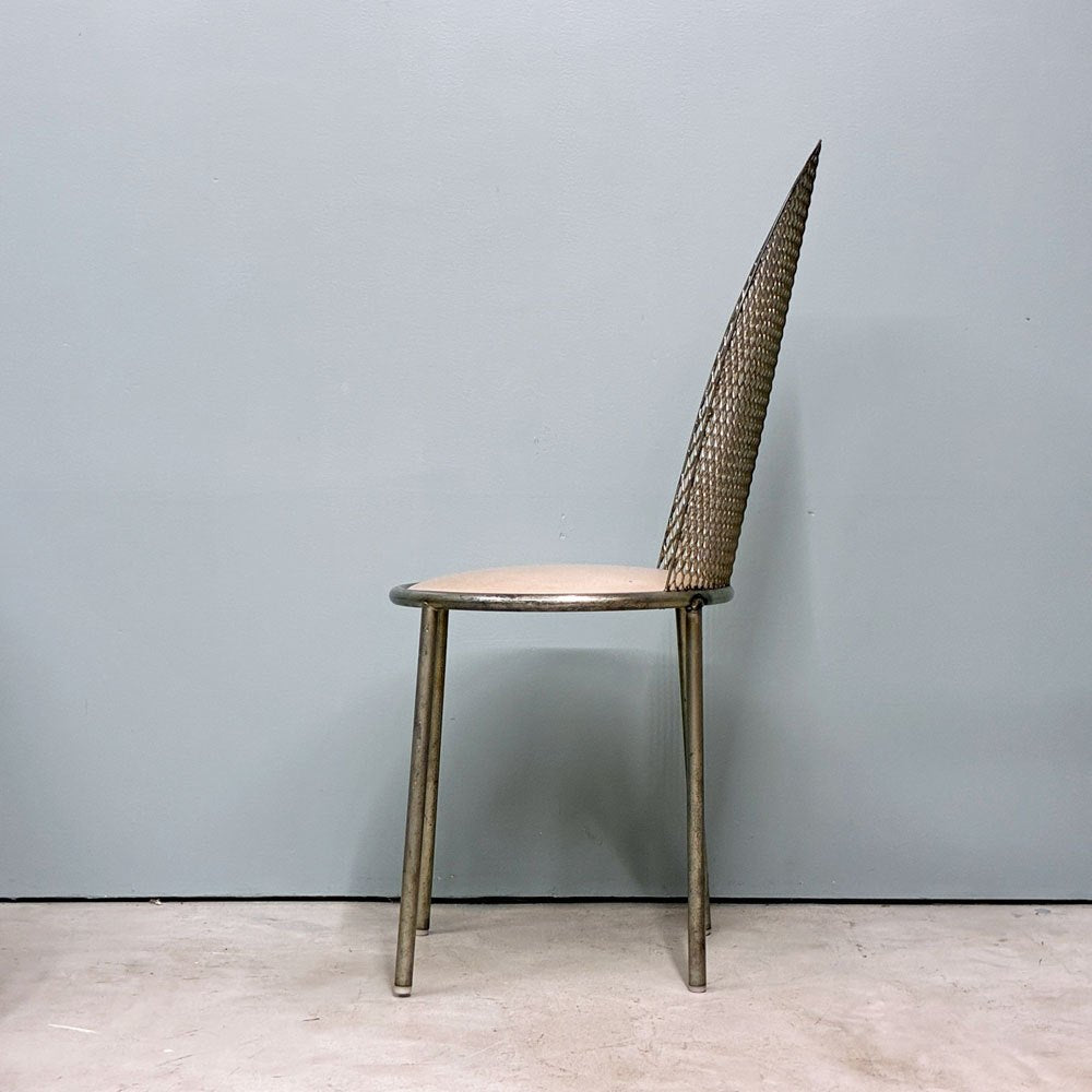 カッシーナ Cassina Interdecor ハル2チェア HAL2 クッションシート エキスパンテッドメタル 倉俣史朗 ポストモダン ビンテージ 希少 ◎