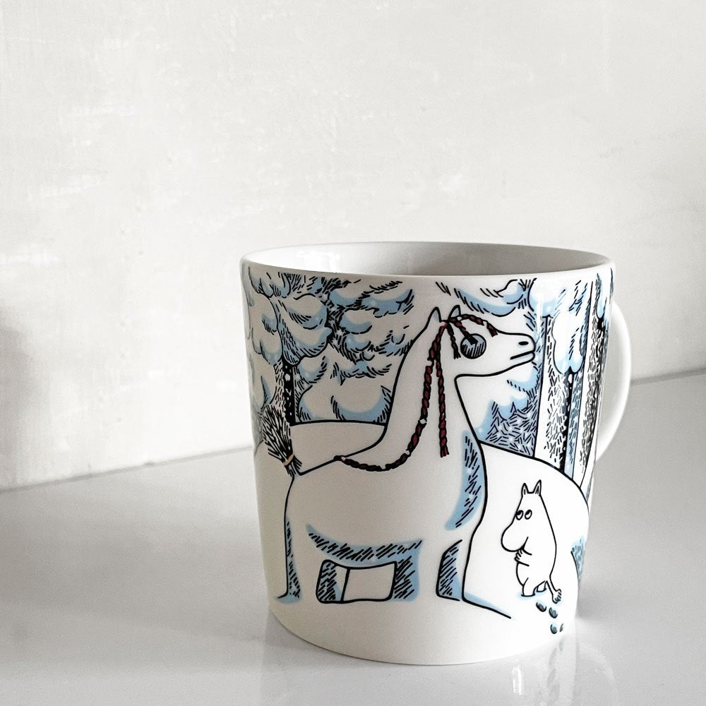 アラビア ARABIA ムーミンマグ MOOMIN スノーホース Snowhorse 2016年 冬限定 フィンランド 北欧食器 ■