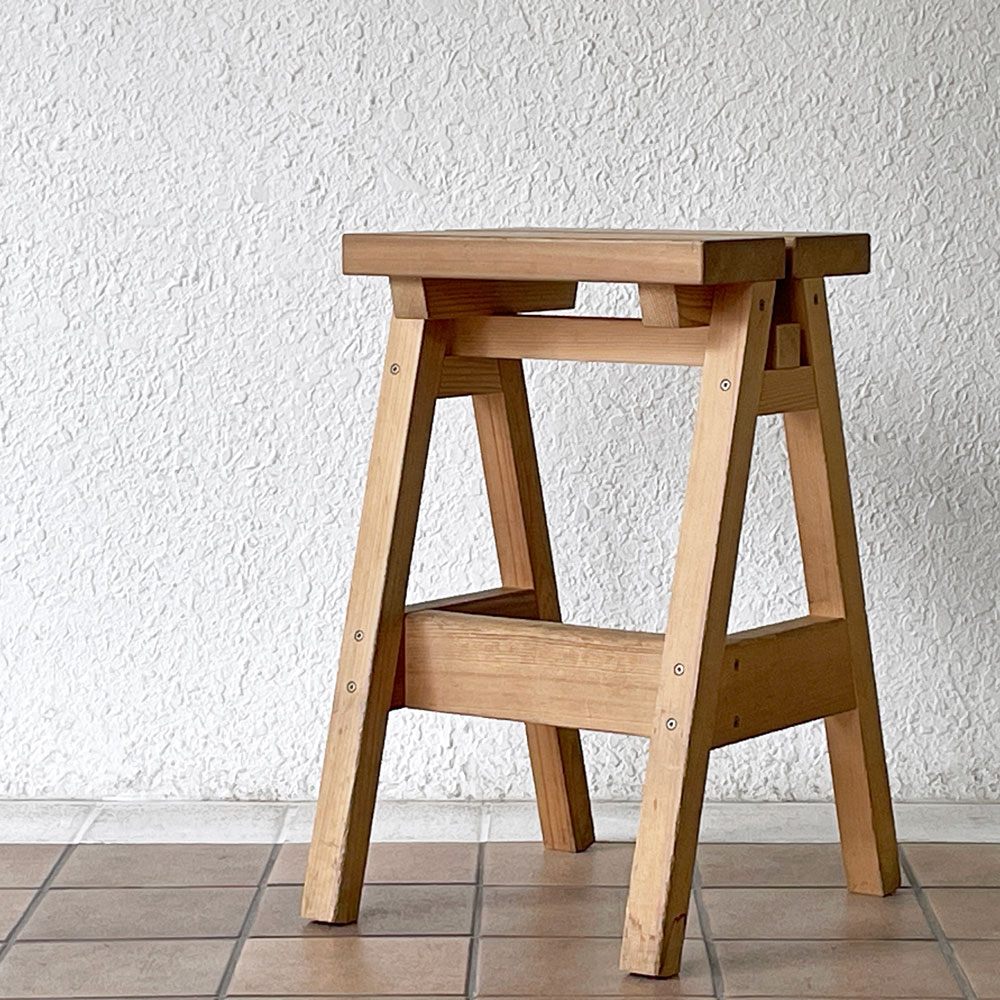 石巻工房 Ishinomaki Laboratory 石巻ハイスツール ISHINOMAKI HIGH STOOL H60cm 芦沢啓治 ◇