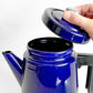 フィネル FINEL ペフトーリ Pehtoori エナメルコーヒーポットコバルトブルー Lサイズ 1.5L アンティ・ヌルメスニエミ フィンランド 復刻品 北欧雑貨 ■