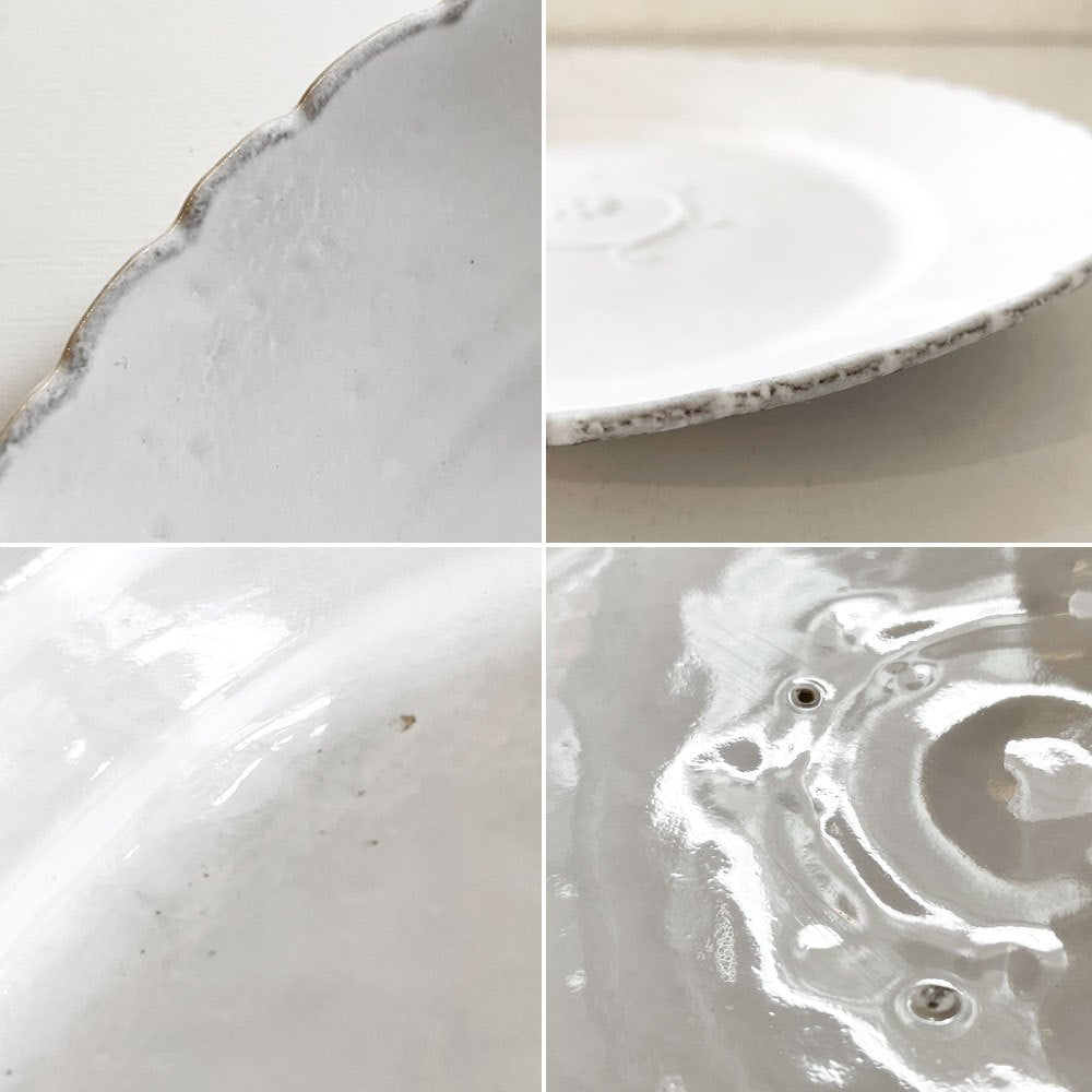 アスティエ・ド・ヴィラット ASTIER de VILLATTE パンセ Pensee ディナープレート 26.5cm フランス 定価￥17,600- A ◎