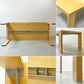 カッシーナ Cassina 363 M.I.R ミール ダイニングテーブル メープル材 ハンス・ウェッツスタイン Hannes Wettstein ナチュラルモダン W210cm  ●