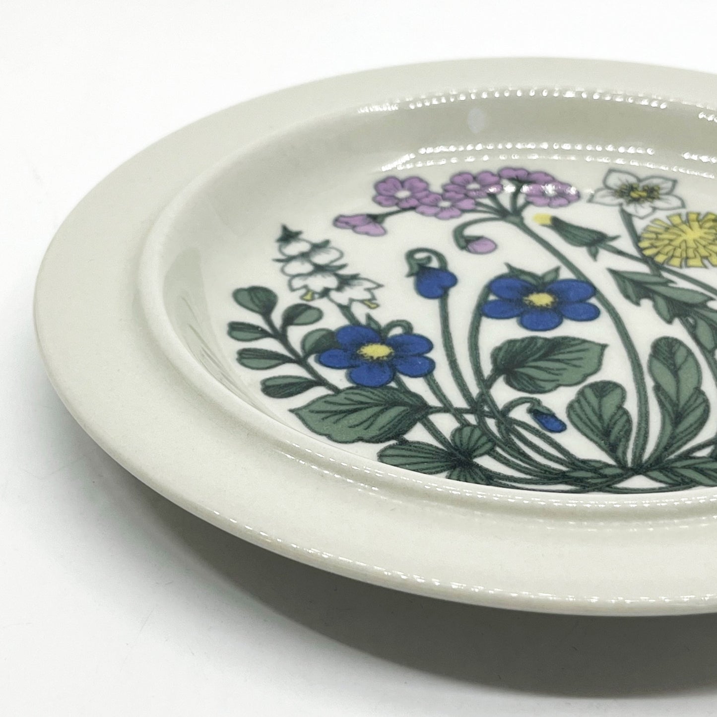 アラビア ARABIA フローラ Flora プレート 20cm エステリ・トムラ ビンテージ フィンランド 北欧食器 ●