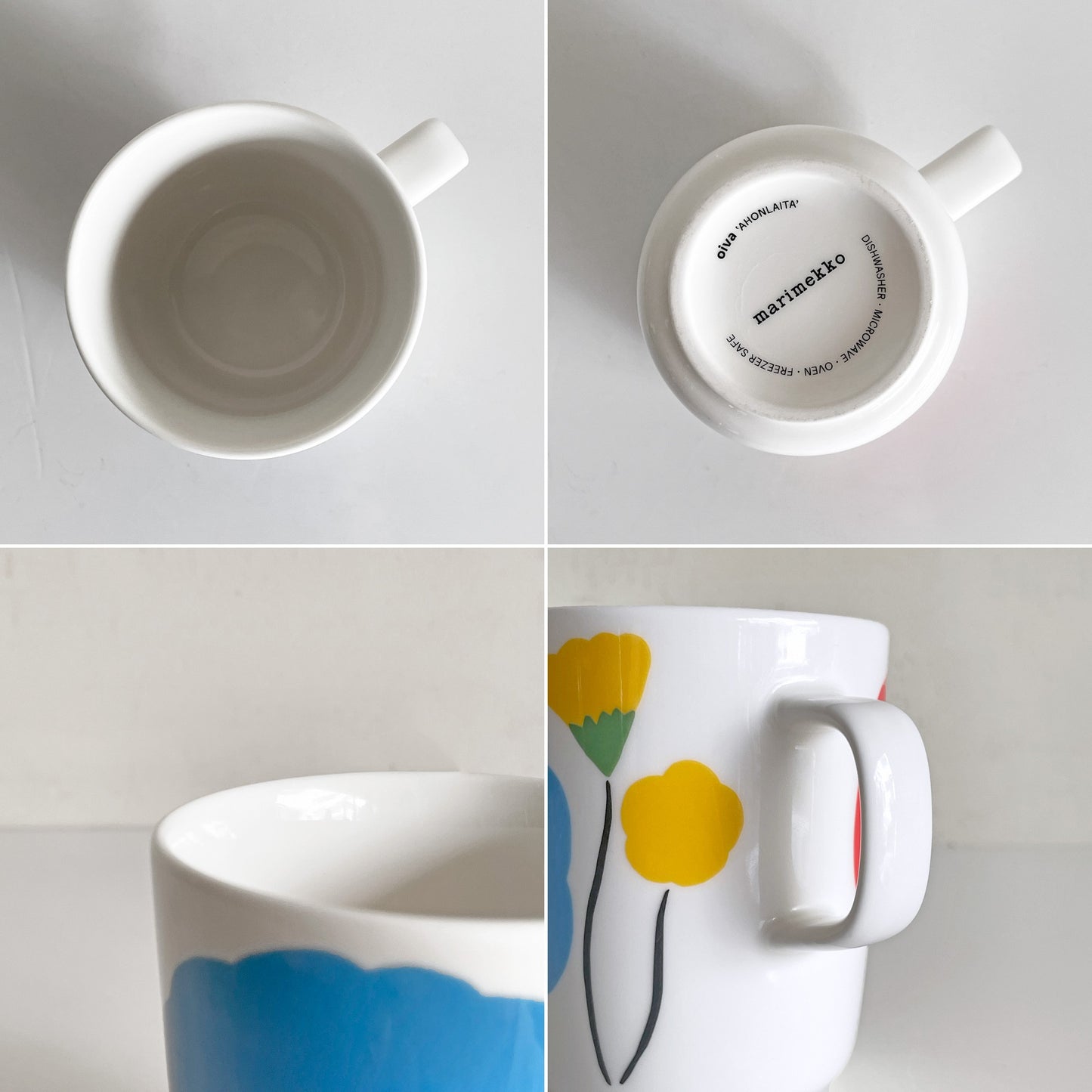 マリメッコ Marimekko アホンライタ Ahonlaita マグカップ マイヤ・ロウエカリ Maija Louekari 北欧食器 廃番 ■