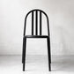 フランスビンテージ French Vintage ステヴァンチェア Stevens Chair モデルC Model C ブラック レザー クッションシート ロベール・マレ＝ステヴァンス  ★