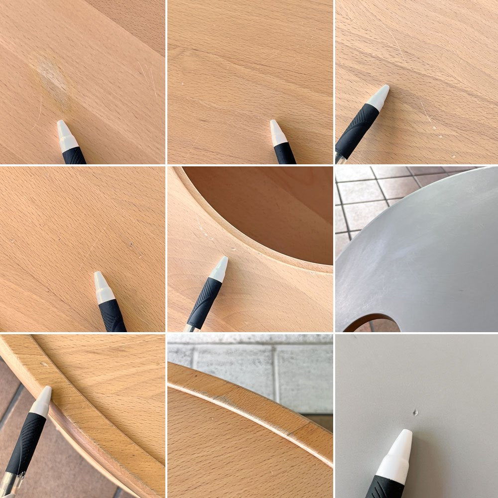 アクタス ACTUS ムーナ MUNA リビングテーブル 小物入れスペース & ブックスタンド キャスター付き ビーチ材 佐々木章行 ◇