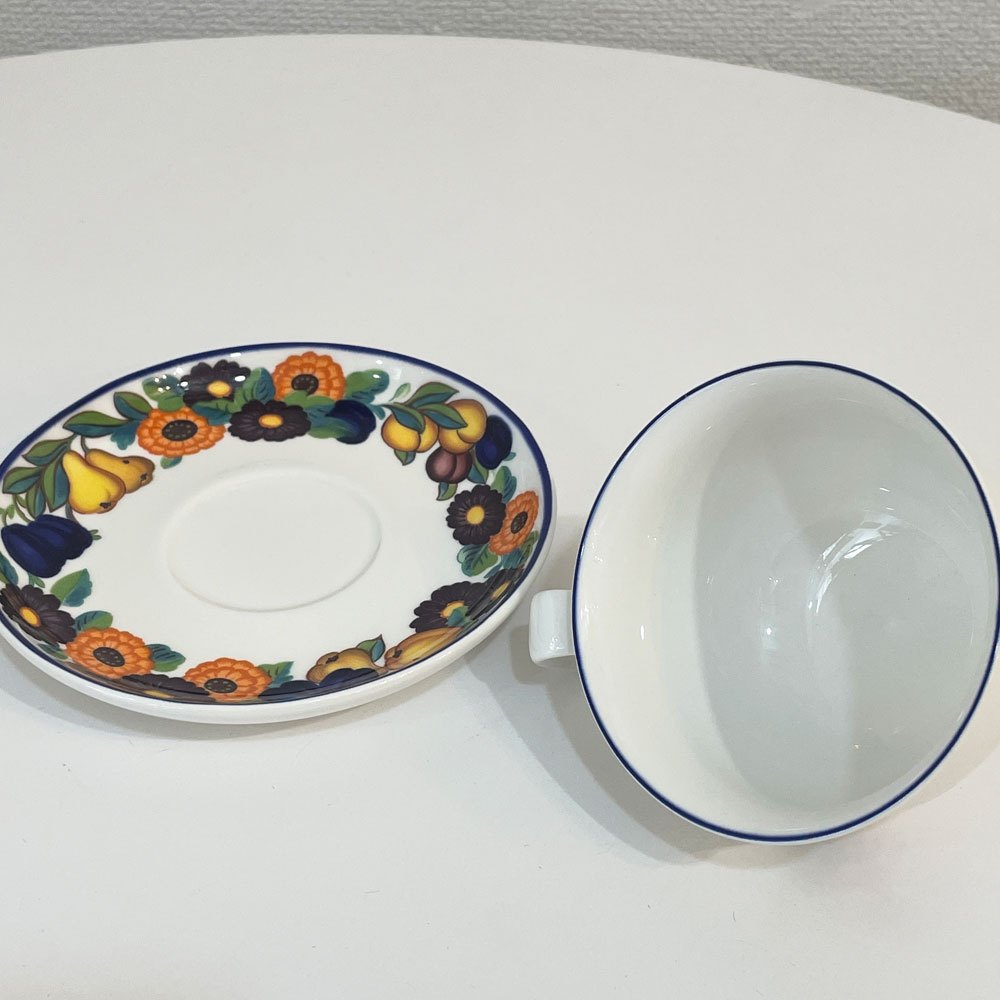 ロイヤルコペンハーゲン ROYAL COPENHAGEN ゴールデンサマｰ GoldenSummer カップ＆ソーサー 北欧雑貨 A ◎