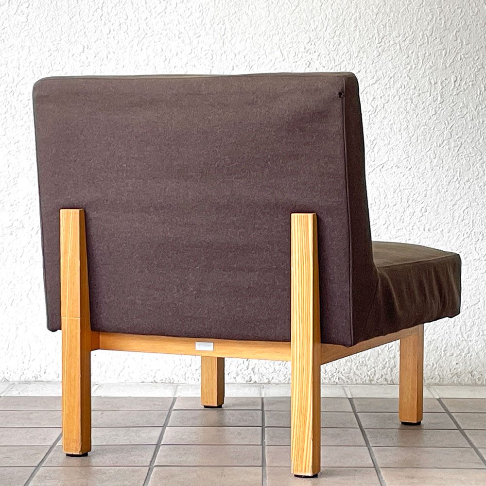 イデー IDEE コンパクトラウンジ COMPACT LOUNGE 1P ソファ ラウンジチェア ファブリック 篠本拓宏 廃番 ◇
