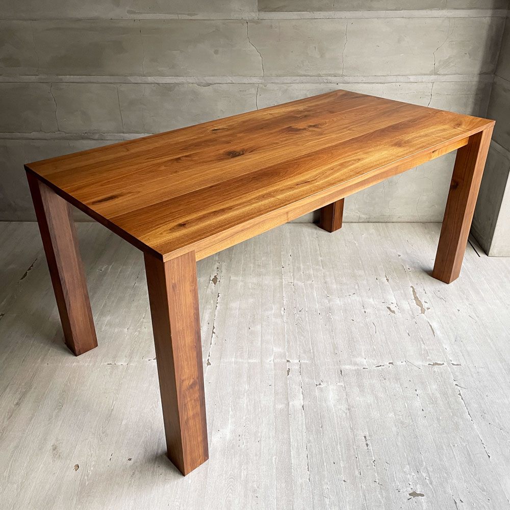 アール・テック R-TEC イージー ダイニングテーブル Easy Dining Table ウォールナット無垢材 モダンデザイン 国産 大川家具 ♪