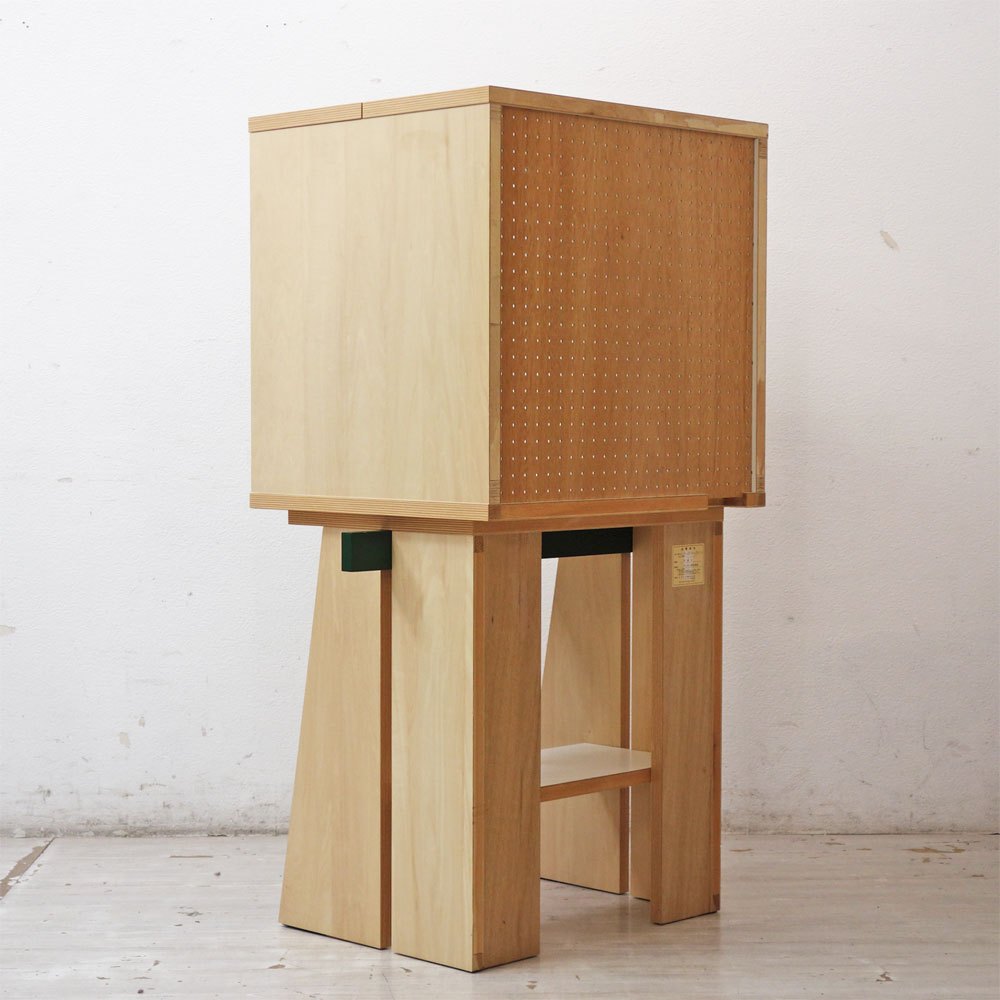 リビングハウス LIVING HOUSE オコモリ OKOMORI デスク プラウウッド ナチュラルテイスト 廃番品 ●
