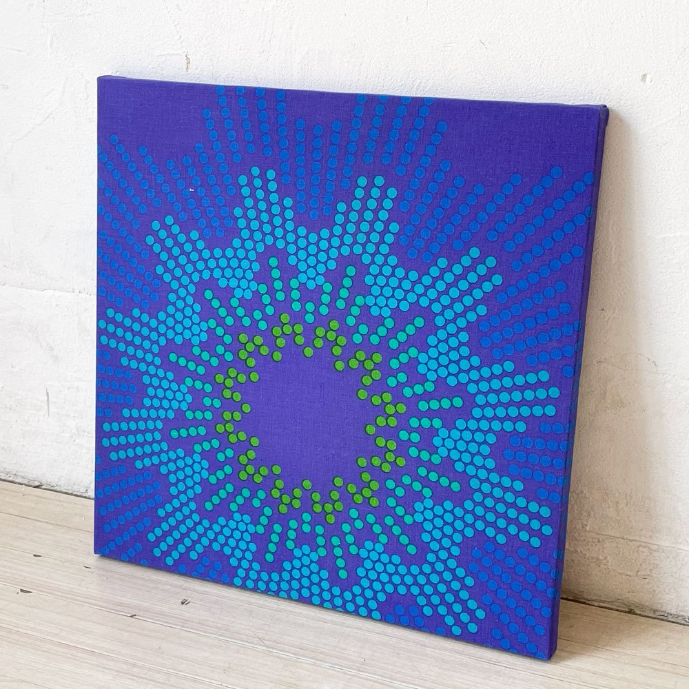 ミラ エックス MIRA-X MIRA-FIORI ビンテージ ファブリックパネル 41×41cm ヴェルナー・パントン Verner Panton ★