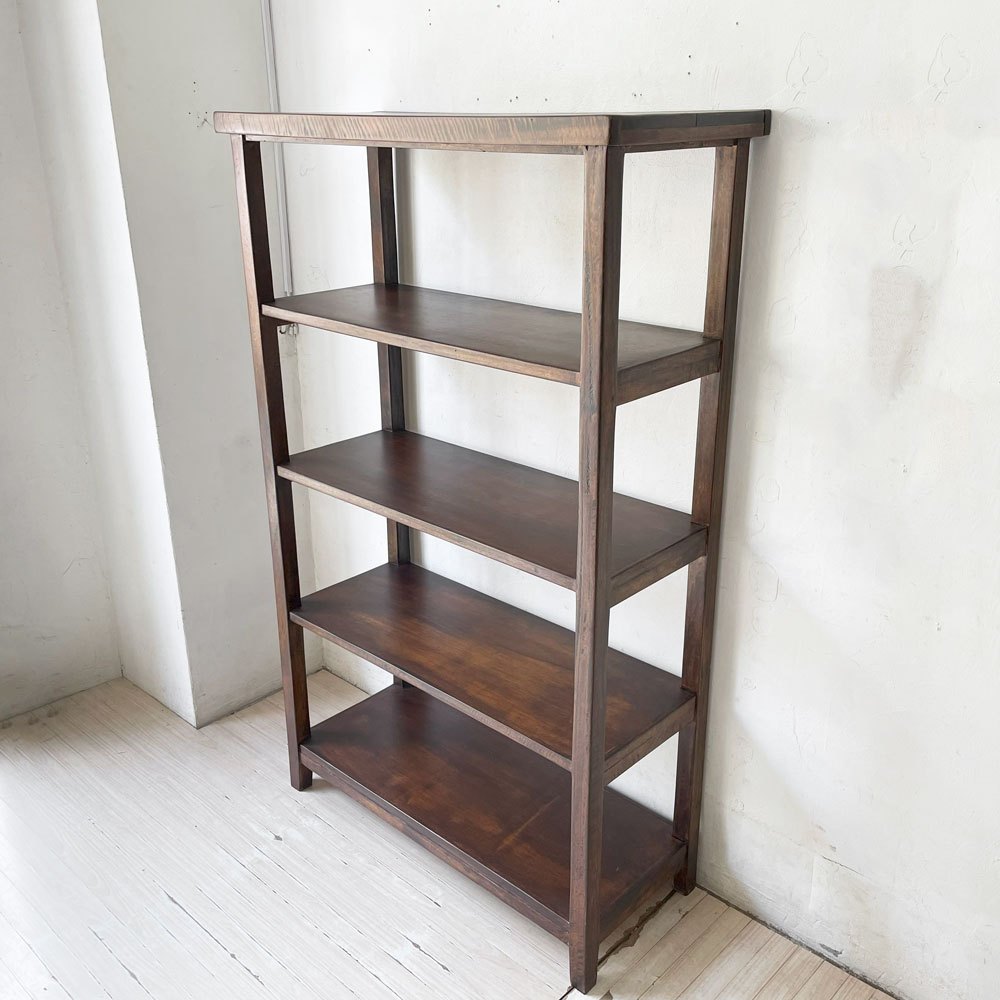オールドメゾン old maison オープンシェルフ アンティーク調 木製 店舗什器 ★