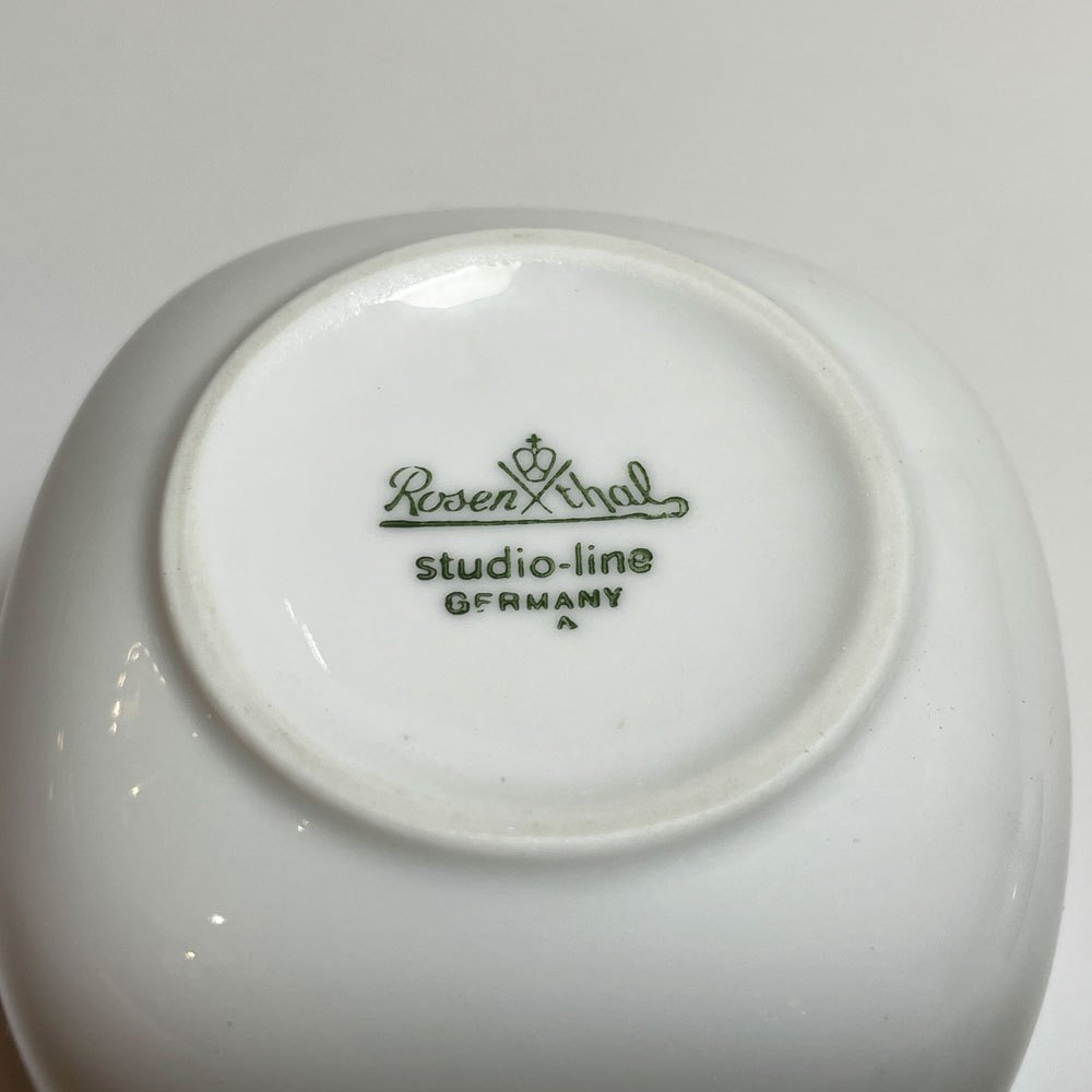 ローゼンタール Rosenthal スタジオライン Studio Line スオミ Suomi クリーマー ティモ・サルパネヴァ 白磁 ドイツ ★