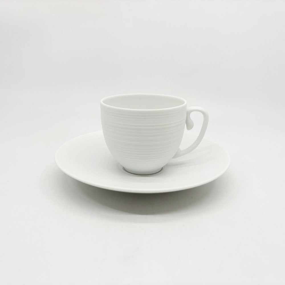 ジャン ルイ コケ JL Coquet エミスフェール Hemisphere コーヒーカップ＆ソーサー 磁器 洋食器 フランス A ●