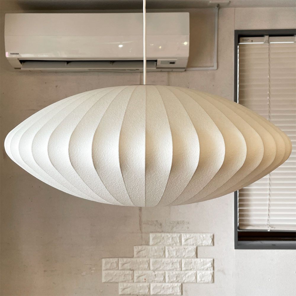 ハーマンミラー Herman Miller バブルランプ NELSON BUBBLE LAMP ソーサーペンダント SAUCER PENDANT M Φ63cm ジョージ・ネルソン 定価￥121,000- ◎