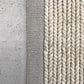 クヴァドラ Kvadrat アラム Aram ラグ ウール リブ編み 298×195cm キナサンド Kinnasand デンマーク 〓
