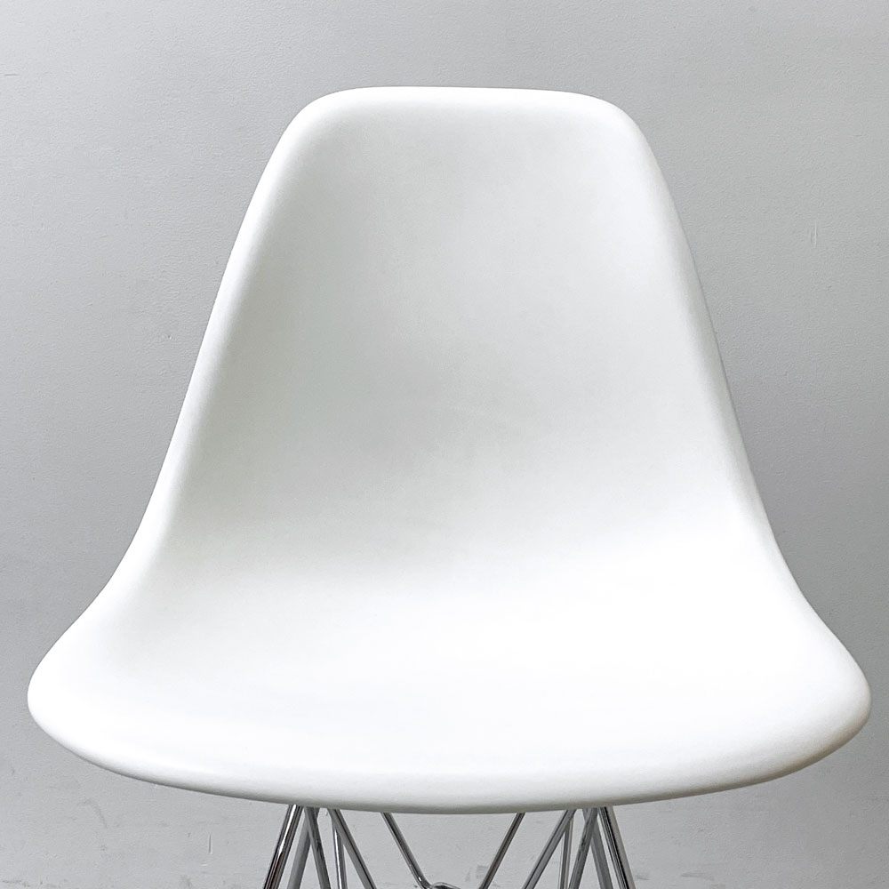ハーマンミラー Herman Miller サイドシェルチェア ポリプロピレン製 エッフェルベース ホワイト C&R イームズ ミッドセンチュリー A ●