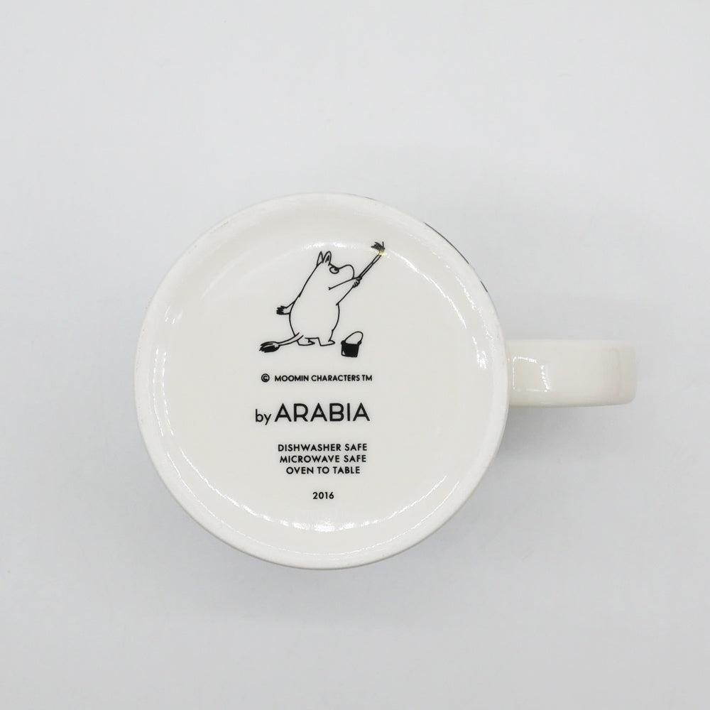 アラビア ARABIA ムーミンマグ MOOMIN スノーホース 2016年 冬限定 フィンランド 北欧食器 箱付き ●