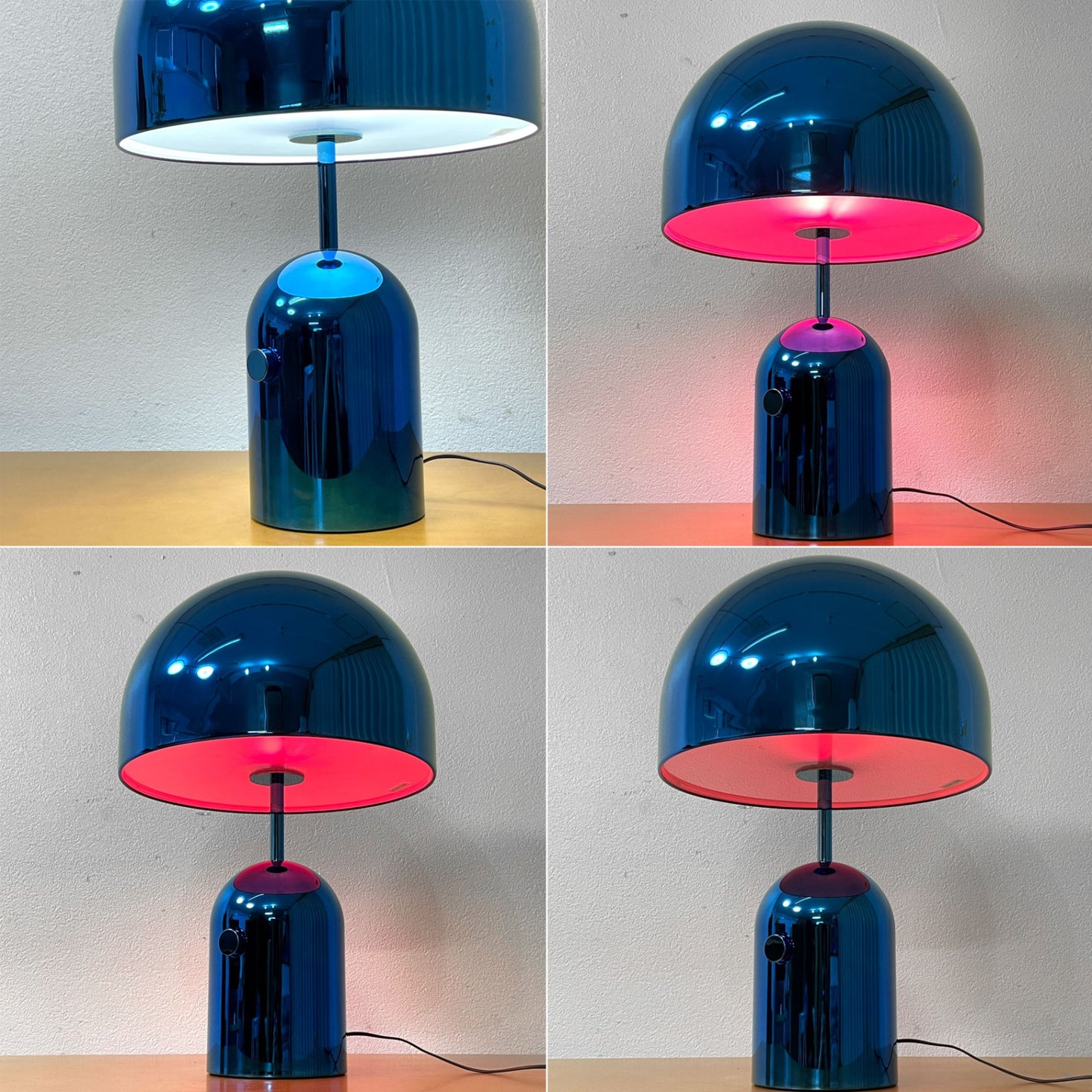 トムディクソン Tom Dixon ベル テーブルライト ラージ ブルー BELL TABLE LAMP LARGE 廃番色 ●