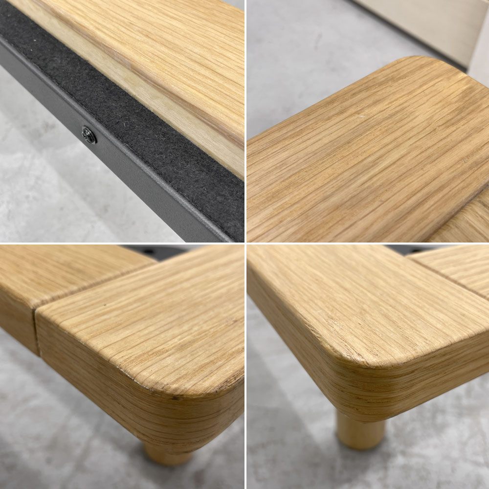 無印良品 MUJI 木製ベッドフレーム オーク材 シングル ナチュラル シンプルデザイン 〓
