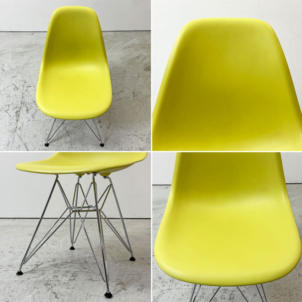 ハーマンミラー Herman Miller サイドシェルチェア ポリプロピレン製 エッフェルベース C&R イームズ ミッドセンチュリー ●