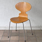 フリッツハンセン Fritz Hansen アントチェア 4本脚 ナチュラルビーチ ラッカー アルネ・ヤコブセン 北欧家具 A ◇