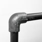 インダストリアルデザイン Industrial Design ハンガーラック 水道管パイプ ガス管 オーダー品 キャスター付き 店舗什器 A ●