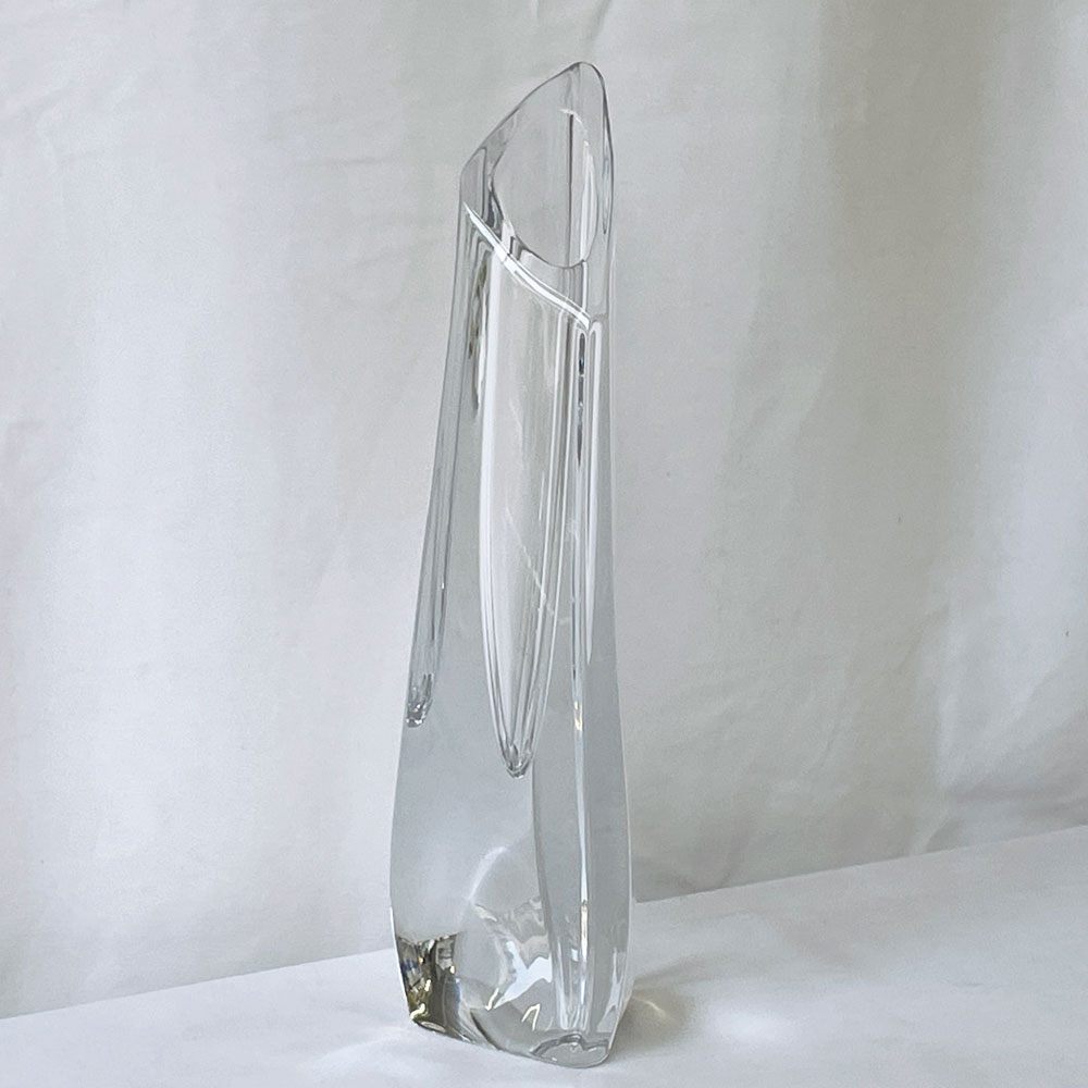 バカラ Baccarat ローズ Rose フラワーベース flower vase 一輪挿し 花瓶 花器 クリスタル フランス ◇