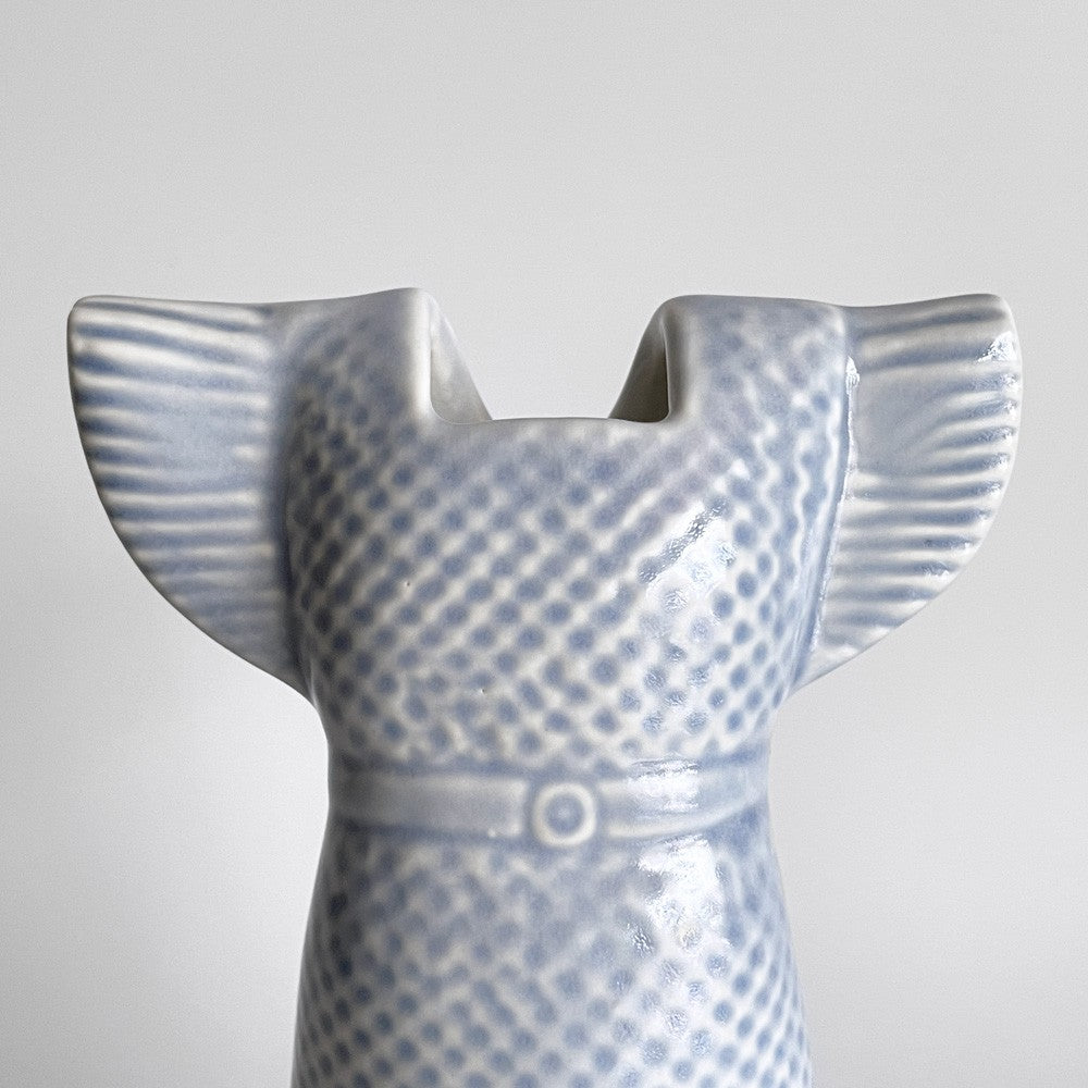 リサラーソン Lisa Larson ワードローブ Wardrobe ベースドレス Vases Dress フラワーベース 花瓶 オブジェ 置物 陶器 スウェーデン 北欧雑貨 ■